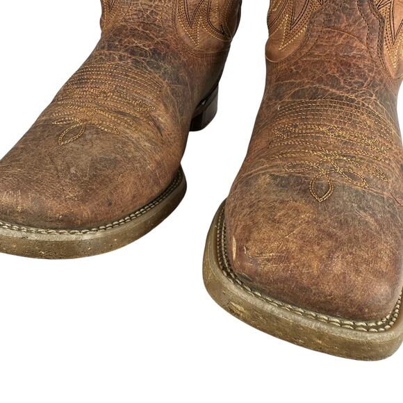 Laredo Men\'s‎ Durant Boots Brown Leather Size 12D Western Barn Work Boots main image 11